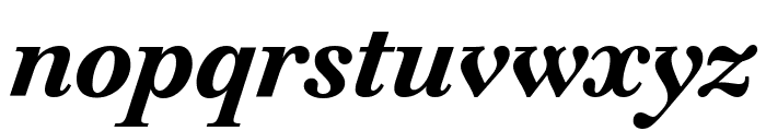 Baskervville 700italic Font LOWERCASE