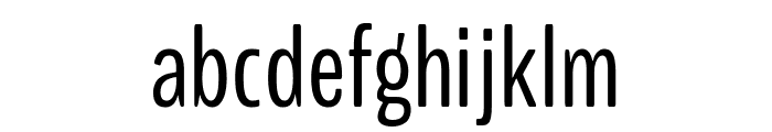 BenchNine regular Font LOWERCASE