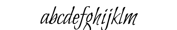 Bilbo regular Font LOWERCASE