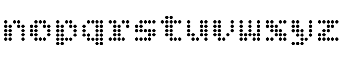 Bitcount 300 Font LOWERCASE