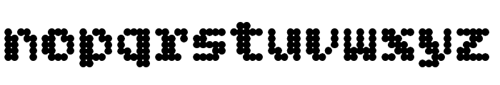 Bitcount 500 Font LOWERCASE