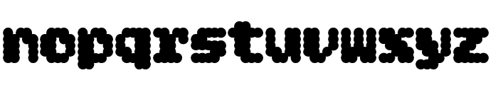 Bitcount 700 Font LOWERCASE