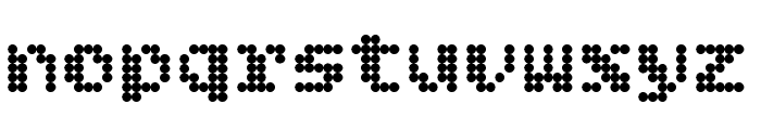 Bitcount Grid Double Regular Font LOWERCASE