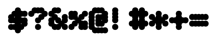 Bitcount Grid Single 800 Font OTHER CHARS