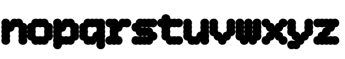 Bitcount Grid Single 900 Font LOWERCASE