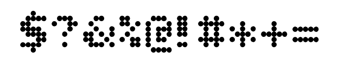 Bitcount Prop Double Regular Font OTHER CHARS