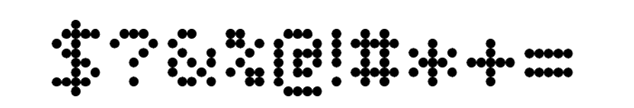 Bitcount Prop Single Regular Font OTHER CHARS