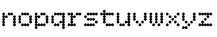 Bitcount Single Regular Font LOWERCASE