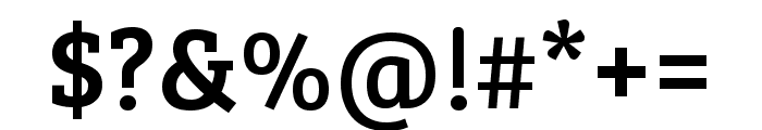 Bree Serif regular Font OTHER CHARS