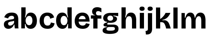 Bricolage Grotesque 700 Font LOWERCASE