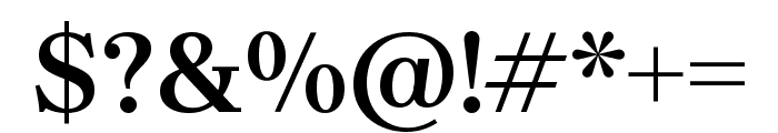 Brygada 1918 600 Font OTHER CHARS