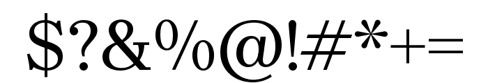 Brygada 1918 Regular Font OTHER CHARS