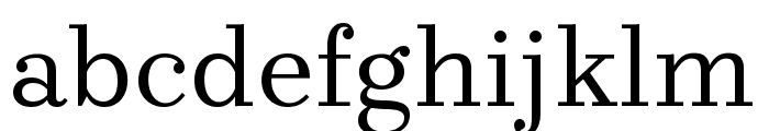 Brygada 1918 Regular Font LOWERCASE