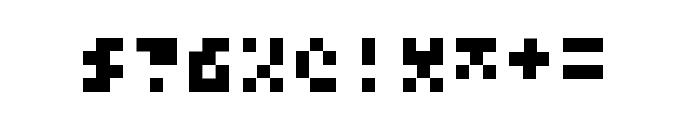 Bytesized Regular Font OTHER CHARS