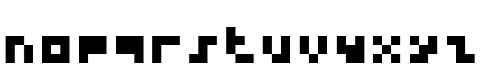 Bytesized Regular Font LOWERCASE