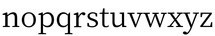 Cactus Classical Serif Regular Font LOWERCASE