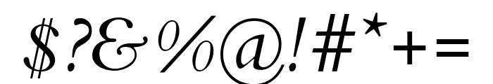 Cardo italic Font OTHER CHARS