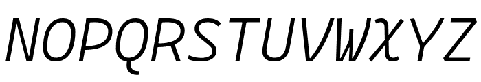 Cascadia Code 300italic Font UPPERCASE