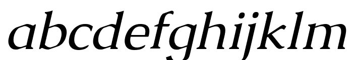 Caudex italic Font LOWERCASE