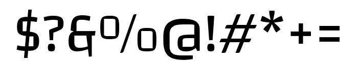 Changa regular Font OTHER CHARS