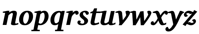 Charis SIL 700italic Font LOWERCASE