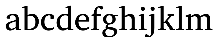 Charis SIL Regular Font LOWERCASE