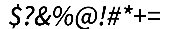 Chiron Hei HK 500italic Font OTHER CHARS