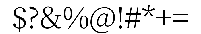 Chiron Sung HK 300 Font OTHER CHARS