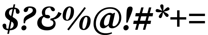 Chiron Sung HK 800italic Font OTHER CHARS