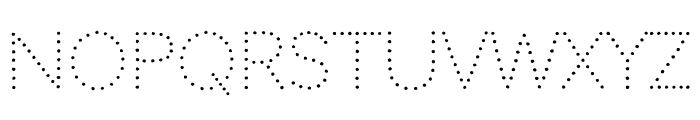 Codystar regular Font LOWERCASE