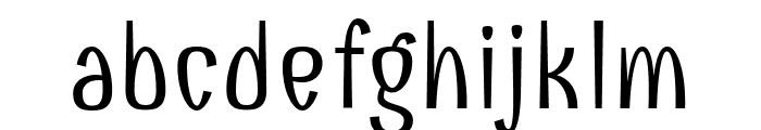 Combo regular Font LOWERCASE