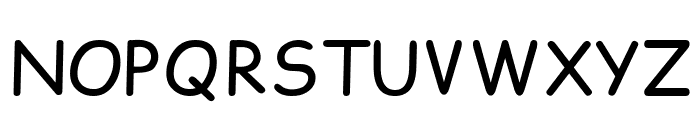 Comic Relief Regular Font UPPERCASE