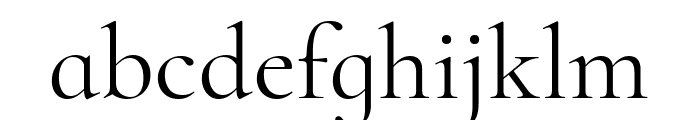 Cormorant Infant regular Font LOWERCASE