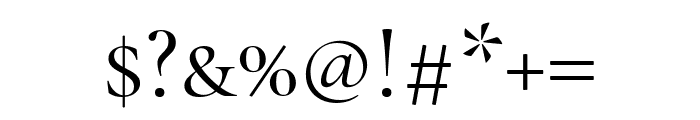 Cormorant Unicase regular Font OTHER CHARS