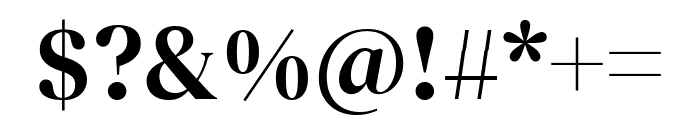 DM Serif Display regular Font OTHER CHARS