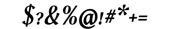 Dai Banna SIL 600italic Font OTHER CHARS