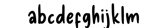 Delicious Handrawn Regular Font LOWERCASE