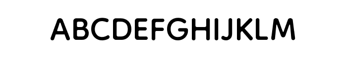 Dongle Regular Font UPPERCASE