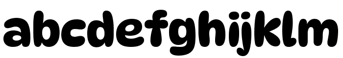 DynaPuff 600 Font LOWERCASE