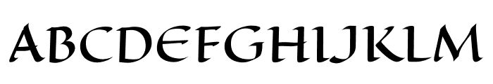 Eagle Lake regular Font UPPERCASE