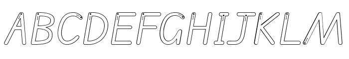 Edu AU VIC WA NT Arrows 500 Font UPPERCASE