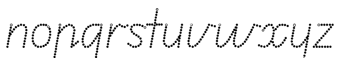Edu AU VIC WA NT Dots Regular Font LOWERCASE