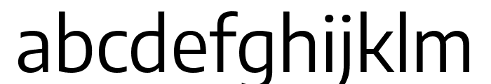 Encode Sans regular Font LOWERCASE