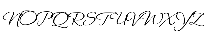 Ephesis Regular Font UPPERCASE