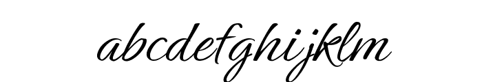 Ephesis Regular Font LOWERCASE