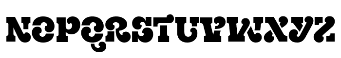 Exile Regular Font UPPERCASE