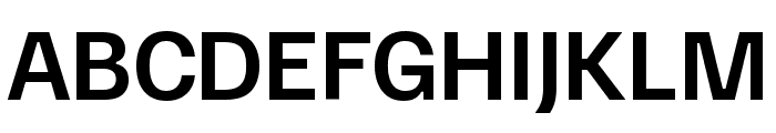 Familjen Grotesk 600 Font UPPERCASE