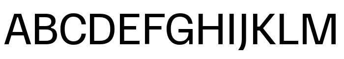 Familjen Grotesk Regular Font UPPERCASE