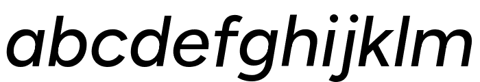 Figtree 500italic Font LOWERCASE