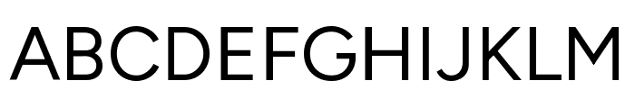 Figtree Regular Font UPPERCASE